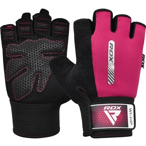 Перчатки для фитнеса W1 HALF PINK - RDX - Розовый - S