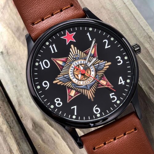 Наручные часы Подарочные командирские часы ВС РФ, черный
