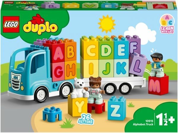 Конструктор LEGO DUPLO 10915 Грузовик Алфавит