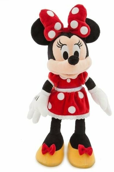 Мягкая игрушка Минни Маус в красном платье 46 см Disney Store