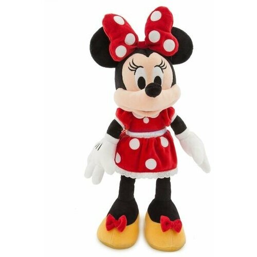 Мягкая игрушка Минни Маус в красном платье 46 см Disney Store шар фольгированный 30 минни маус в красном платье фигура