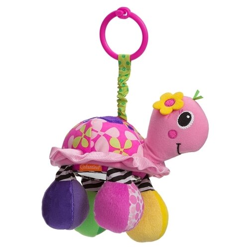 фото Подвесная игрушка Infantino Черепашка (5054) розовый