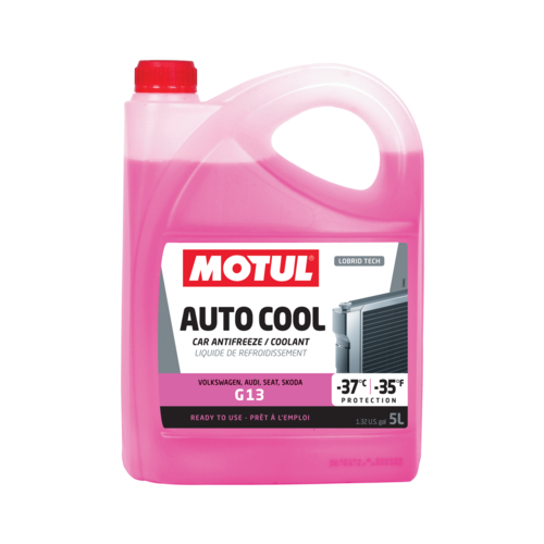 MOTUL 111199 Антифриз G13 MOTUL готовый 5л AUTO COOL -37°С розовый