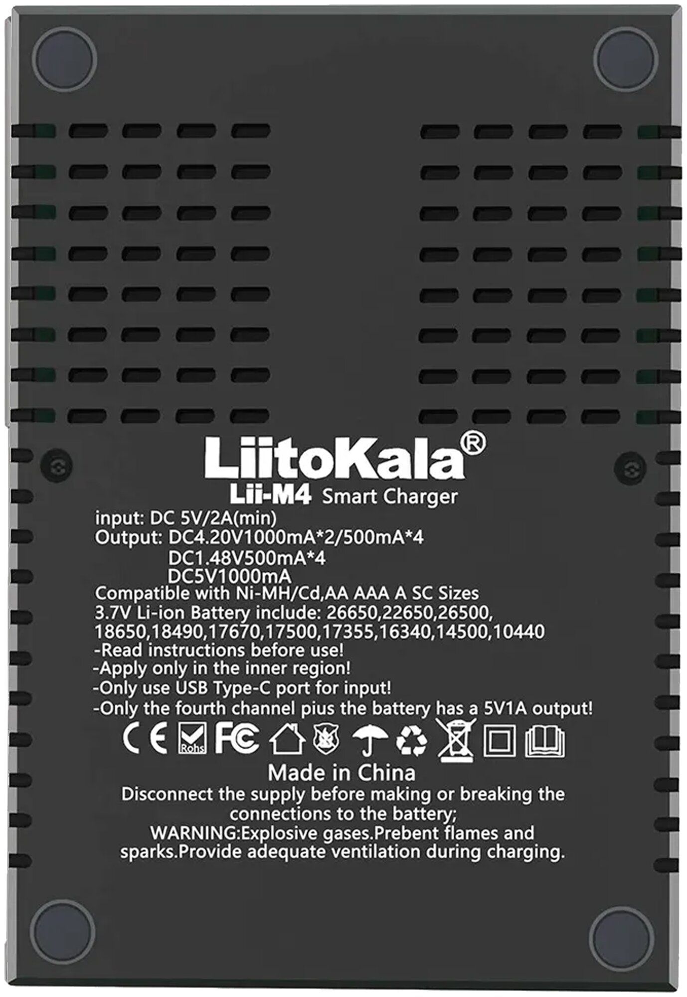 Зарядное устройство Liitokala Lii-M4