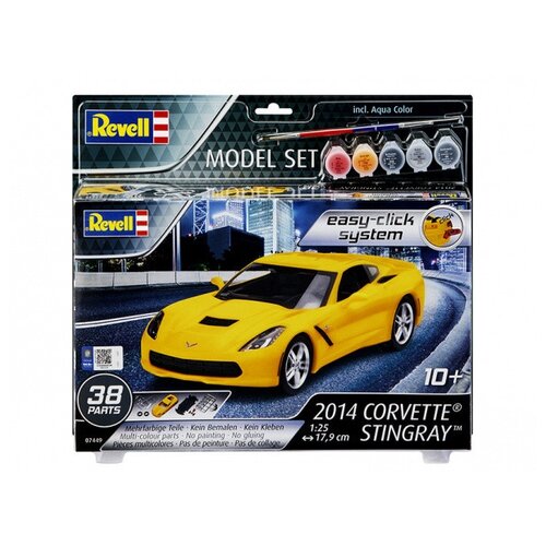 фото Набор "спортивный автомобиль 2014 corvette stingray" revell