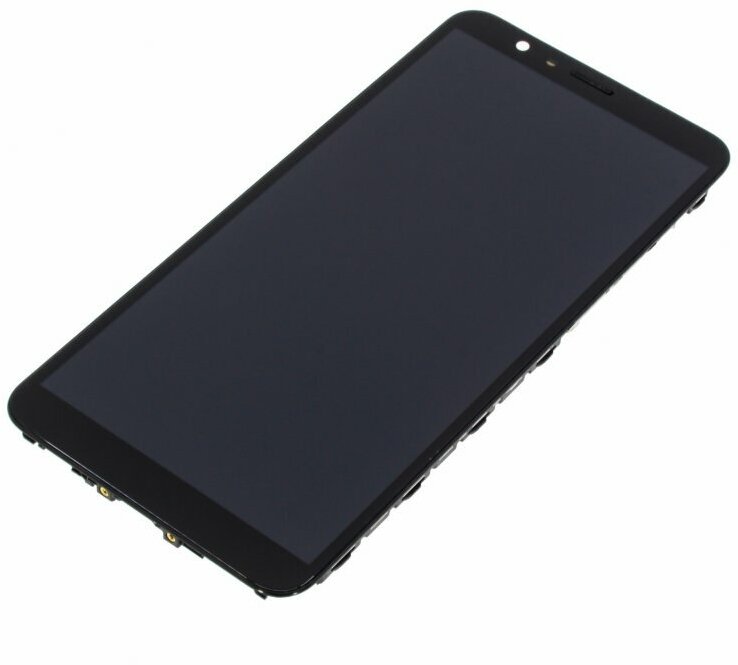 Дисплей для Huawei Honor 7X 4G (BND-L21) (в сборе с тачскрином) в рамке черный AAA