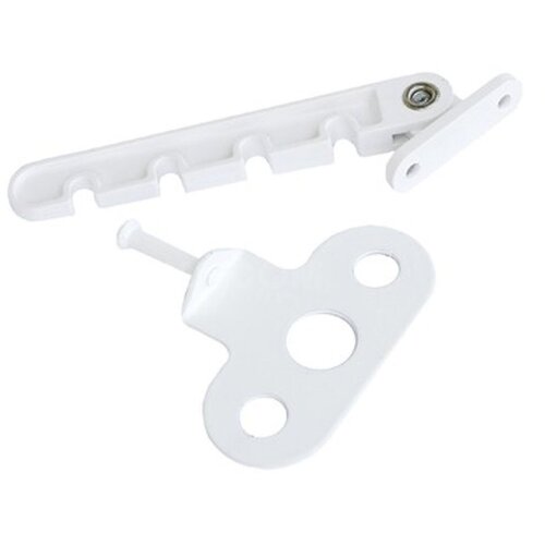 Ограничитель для окон 2 шт, гребенка для пластиковых окон антрацит