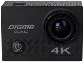 экшн камера, экшен камера Digma DiCam 320 4K, WiFi