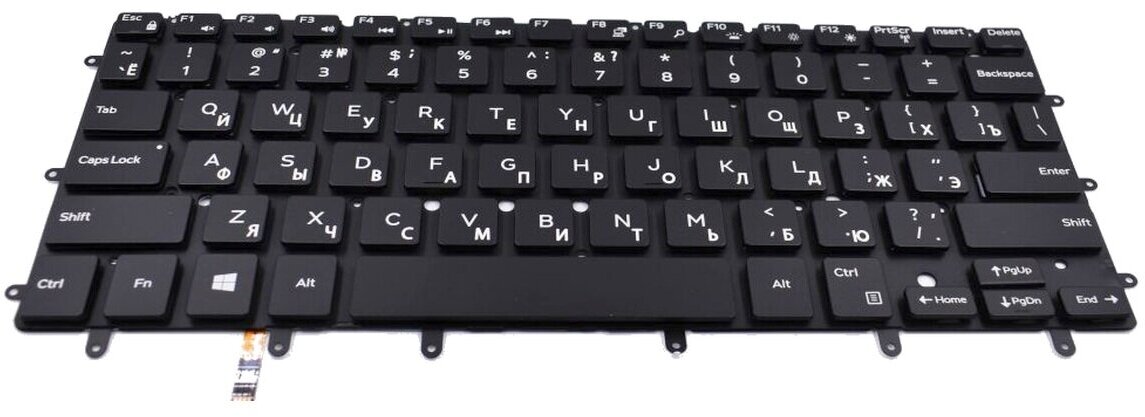 Клавиатура для Dell XPS 13 9350 ноутбука с подсветкой