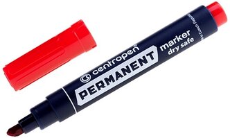 Centropen Маркер Dry Safe Ink (8516), красный