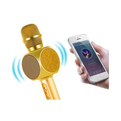 Караоке микрофон с функцией смены голоса Magic Karaoke YS-63 золотой 137900₽