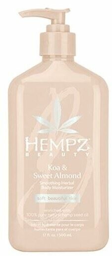 Молочко Hempz Koa & Sweet Almond Smoothing Herbal Body Moisturizer , 500 мл