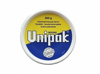 Паста UNIPAK 5075036 мастика для пропитки льна 360 гр в пластиковом контейнере