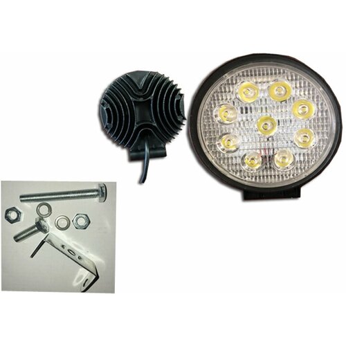 фонарь светодиодный g0008 jr l 50w spot 5led 9 30v 168 120 78mm аналог 18117 Фонарь светодиодный R9LED 27W FLOOD-ближний (