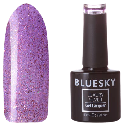 Bluesky, Гель-лак Luxury Silver №721