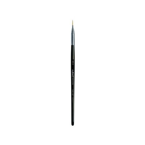 Купить Кисть для дизайна Nail Art Nylon 3592, 6 мм №00/2 ruNail, Runail Professional, черный
