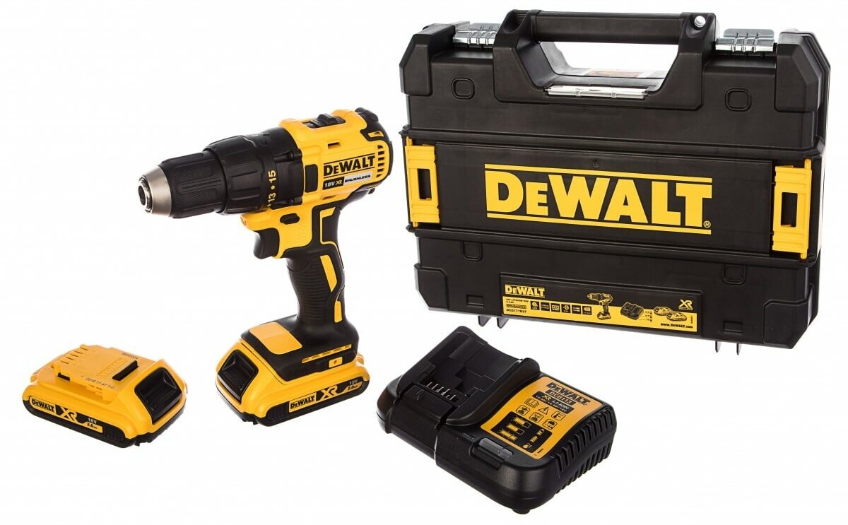 Аккумуляторная дрель-шуруповерт DeWALT DCD777D2T