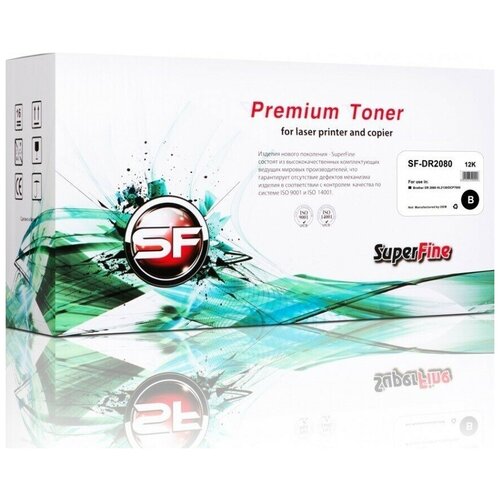 Барабан SuperFine DR-2080 для принтеров Brother HL2130/ DCP7055 12K