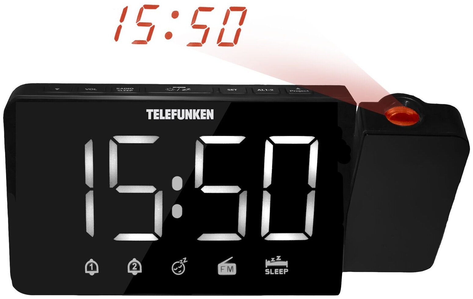 Радиоприемник Telefunken TF-1703, черный