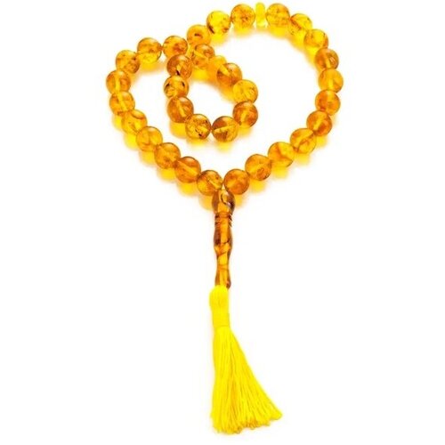 фото Браслет-нить, янтарь, 10 шт., размер 26 см, размер one size amberhandmade