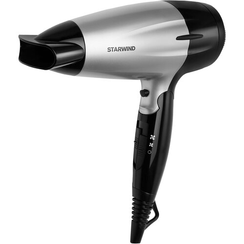 Фен Starwind SHD 6110 2000Вт черныйсеребристый 158000₽