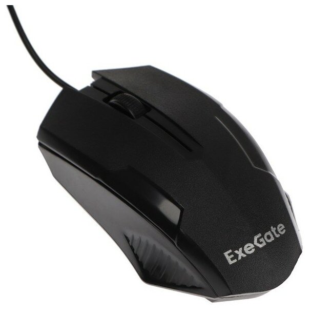 Мышь ExeGate Professional Standard SH-9025, проводная, оптическая, 1000 dpi, USB, чёрная