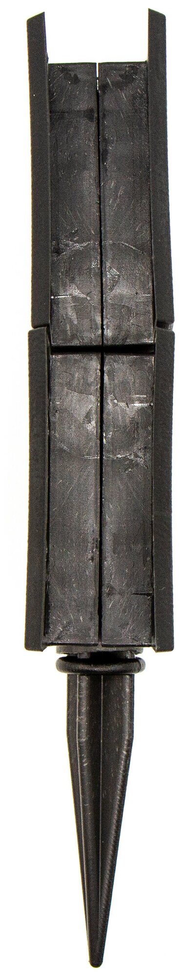 Шарнир поворотный угловой для грядок, высотой 150 мм, для доски 25 мм, с жёлтыми кольцами (комплект - 4 шт.) - фотография № 4