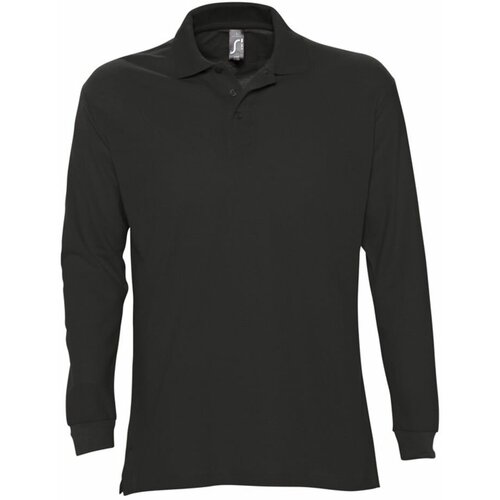 Рубашка Sol's, размер XL, черный рубашка женская с рукавом 3 4 effect 140 черная размер xl