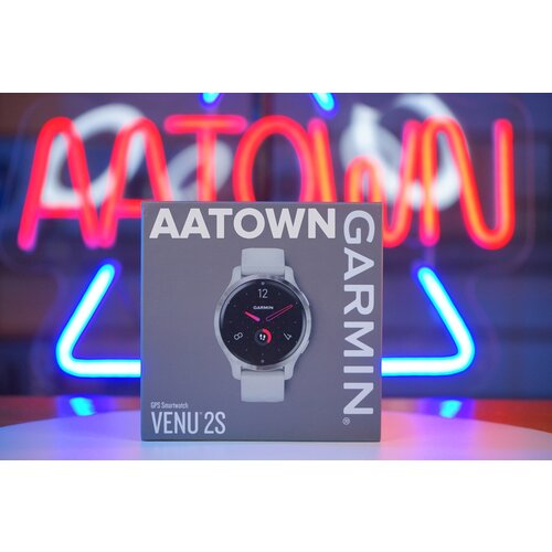 Garmin Venu 2S - Silver Stainless Steel Bezel with Mist Gray Case and Silicone Band 5673300₽