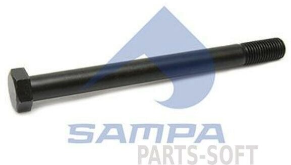 SAMPA 071.020 Болт амортизатора; верхн. M24x275/45-8.8 \BPW