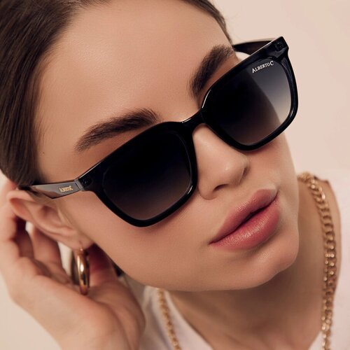 Солнцезащитные очки Alberto Casiano, темно-синий