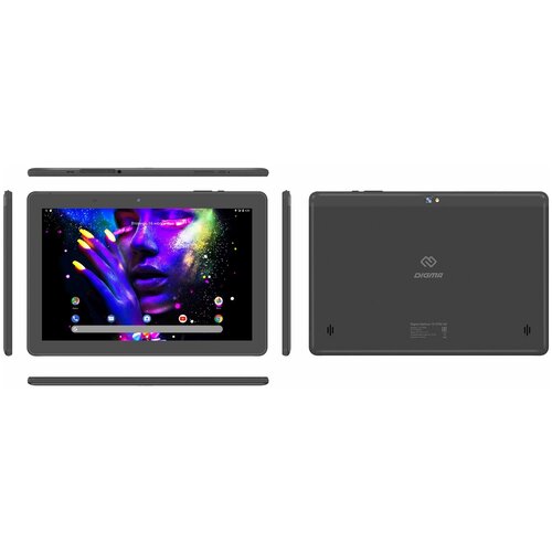 Планшет 101 Digma Optima 10 X702 4G 32ГБ черный ts1228pl 1055000₽