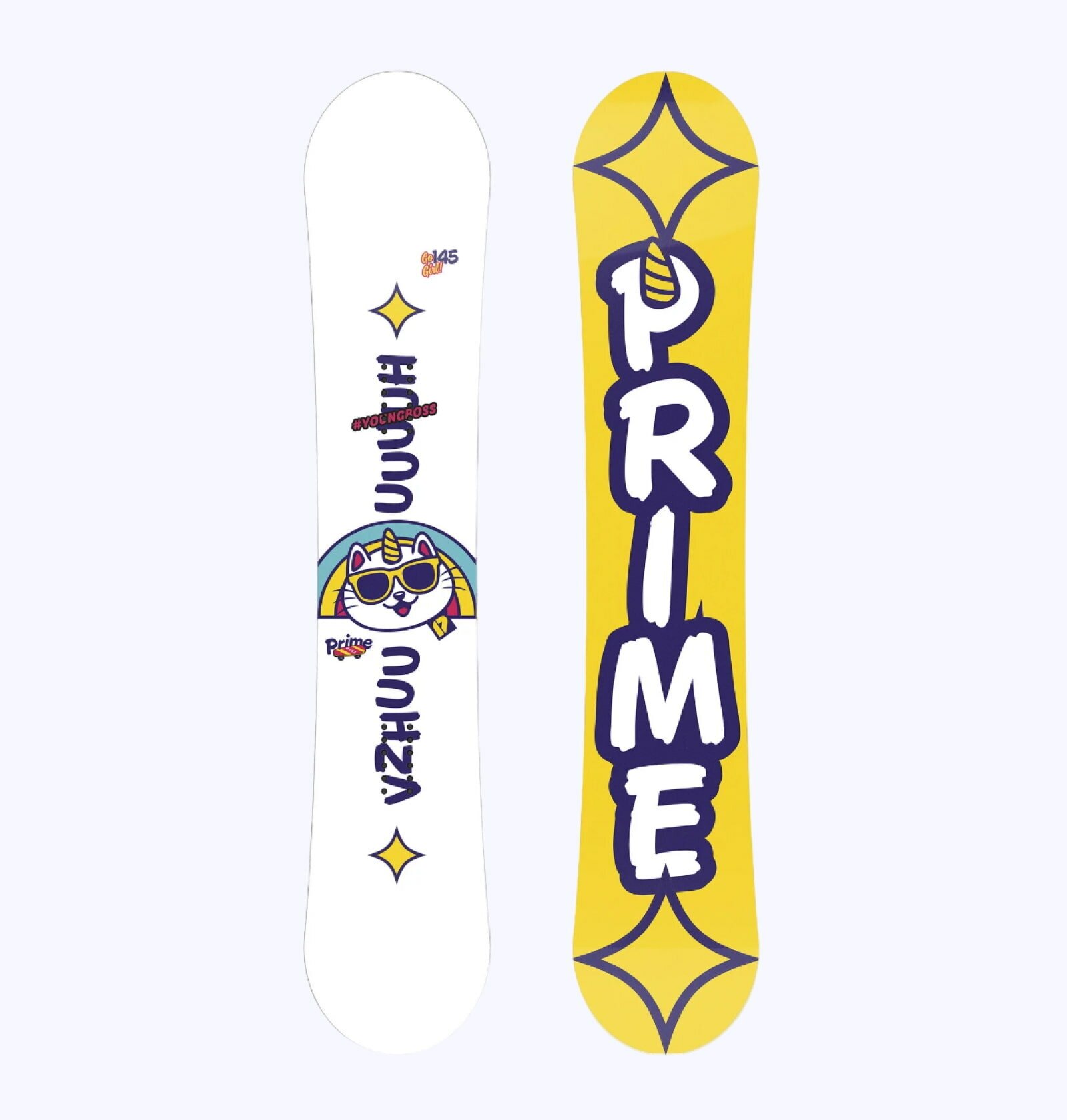 Сноуборд Prime Cool Fun (140, Белый)