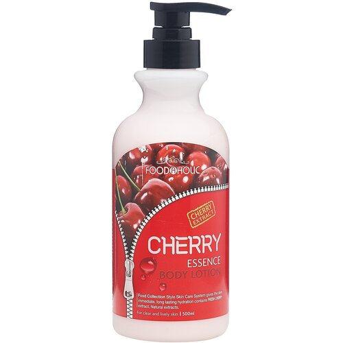 лосьон для тела around me natural soft body lotion peach FOODAHOLIC ESSENCE BODY LOTION #CHERRY Лосьон для тела с экстрактом вишни