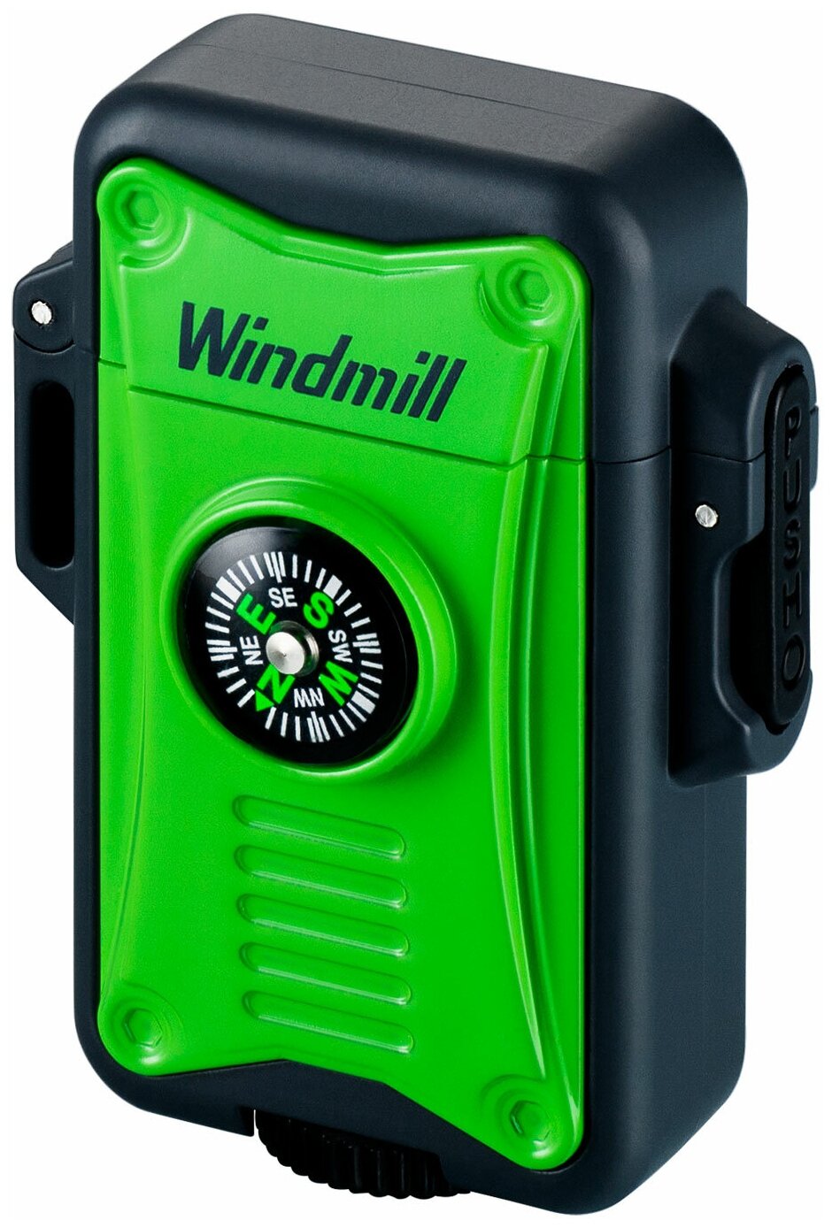 Зажигалка газовая турбо WINDMILL Field Max Lighter Green - фотография № 1