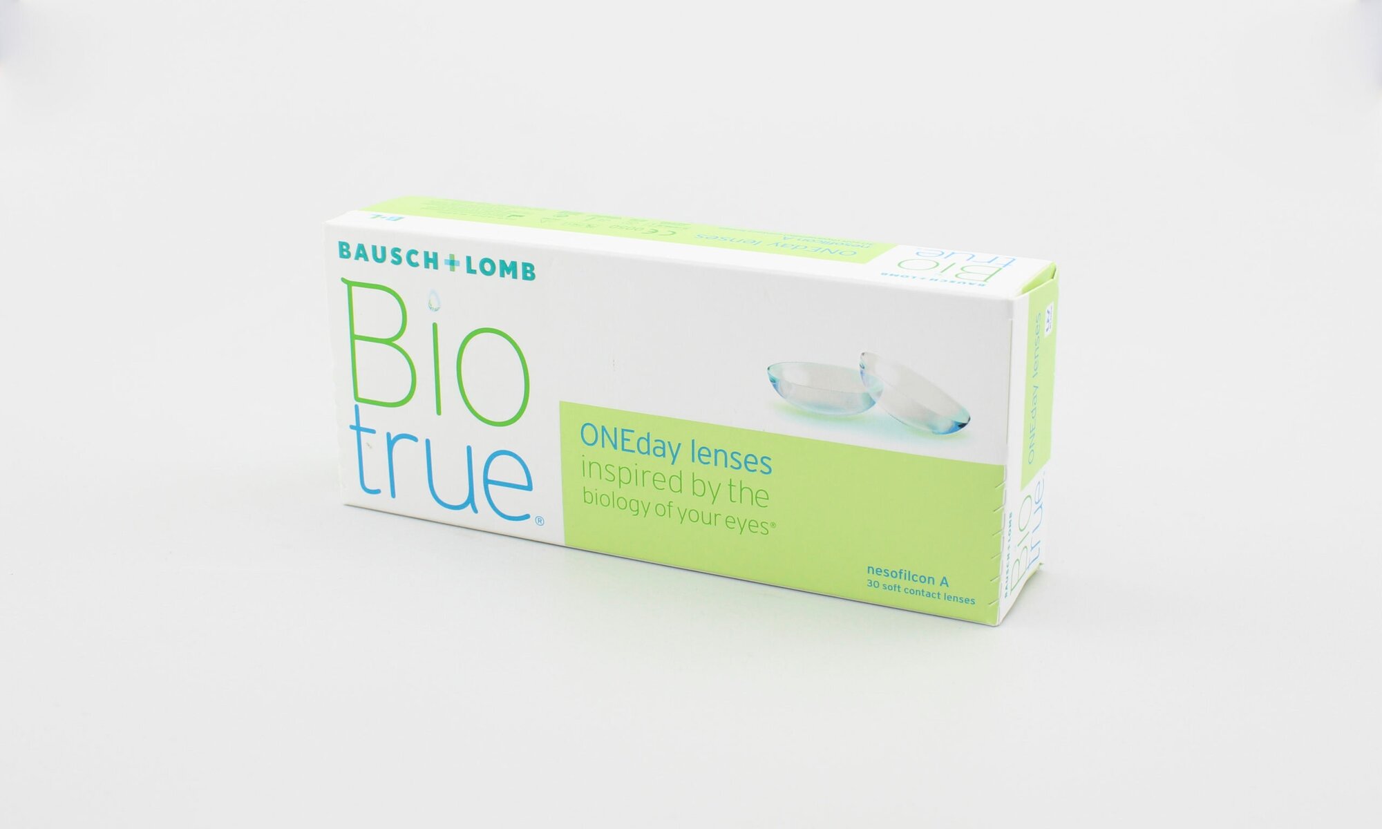 Контактные линзы Bausch & Lomb Biotrue ONEday, 30 шт., R 8,6, D -3,5, 1 уп.