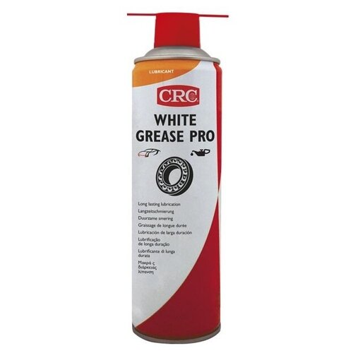 Смазка белая (тефлон) CRC WHITE GREASE PRO, 500 мл.