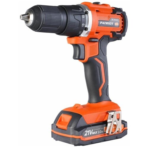 Дрель-шуруповерт аккумуляторная Patriot BR 210LI 21 В 2 x 2 Ач Li-ion ЗУ 1453900₽