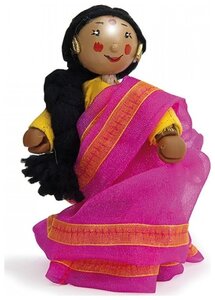 Фото Кукла Le Toy Van Индийская танцовщица Жасмин, 10 см, BK709