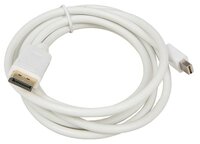 Адаптер VCOM Mini DisplayPort - Display Port (CG681) 1.8 м, белый