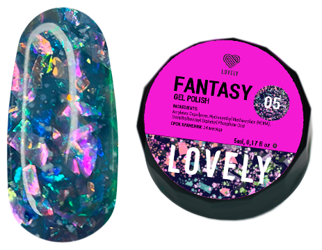 Гель-лак Lovely Fantasy №05 5 мл