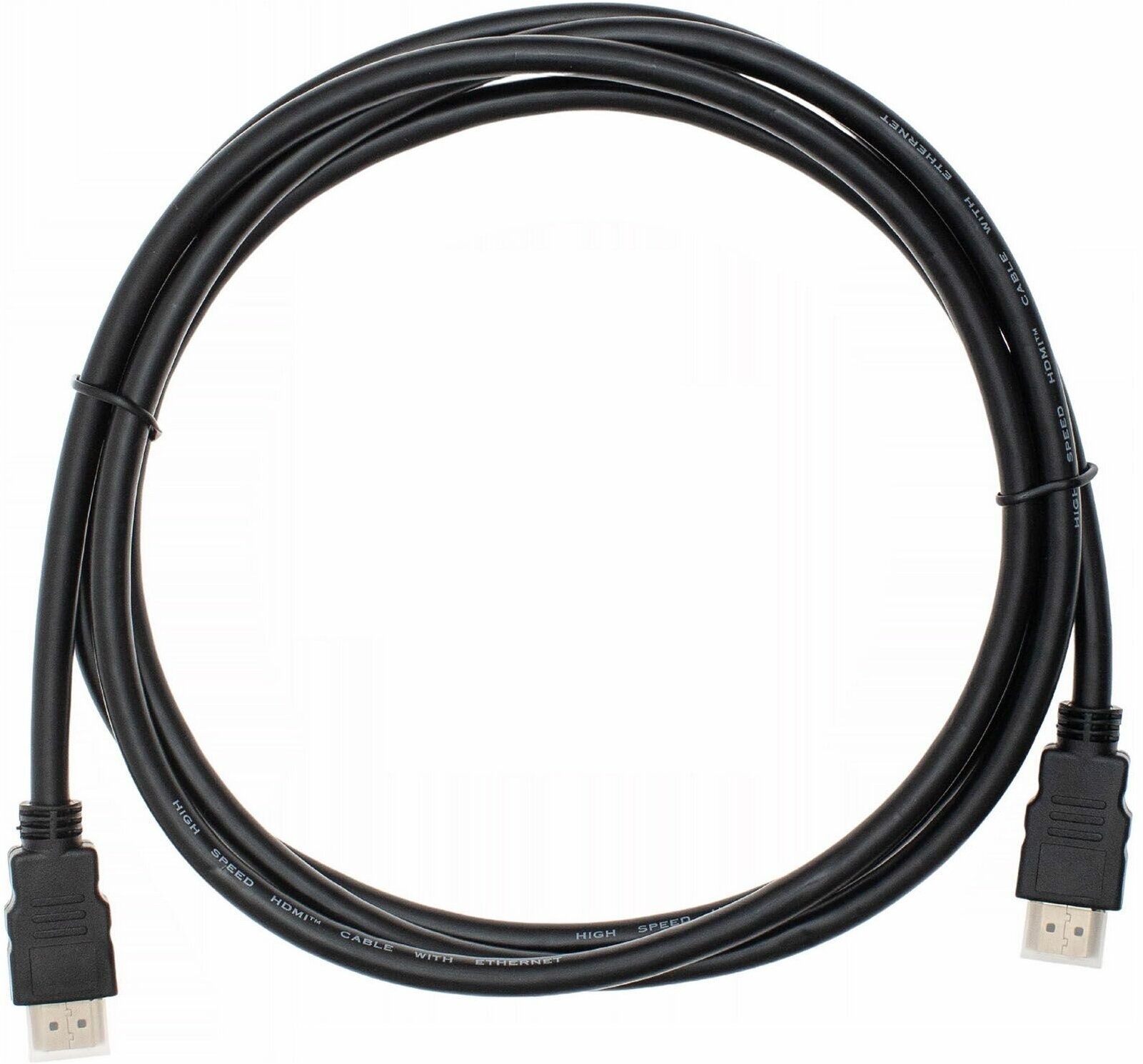 Кабель аудио-видео Cactus CS-HDMI.1.4-2 HDMI (m)/HDMI (m) 2м. позолоч. конт. черный