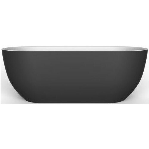 Акриловая ванна 170x80 см BelBagno BB70-1700-800-W/NM акриловая ванна belbagno bb70 1700 800 w nm черный матовый белый