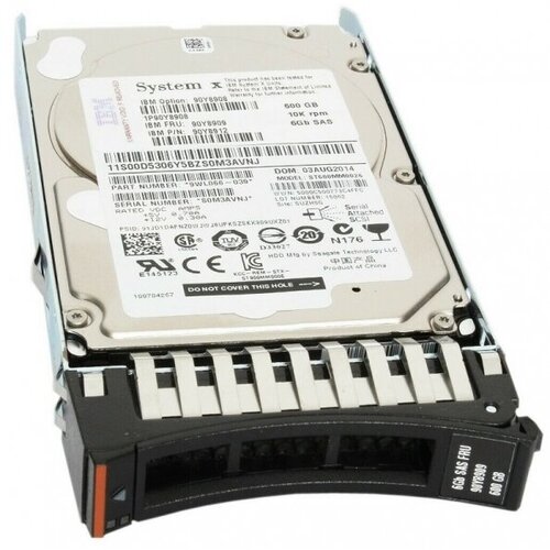 Жесткий диск IBM 90Y8912 600Gb 10000 SAS 25 HDD 11694500₽
