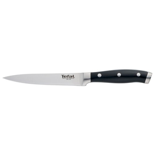 фото Нож универсальный tefal character, лезвие 13 см, черный