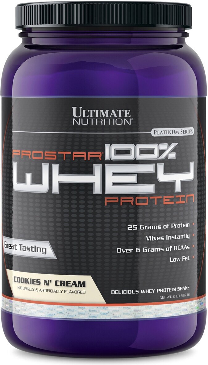 ULTIMATE Prostar Whey 908 г (Печенье крем)