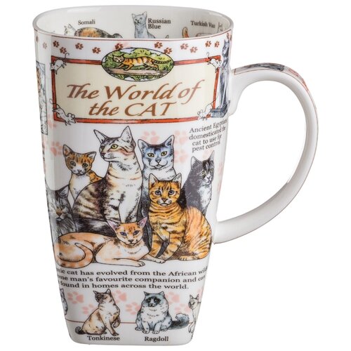фото Lefard кружка the world of the cat 600 мл мультиколор