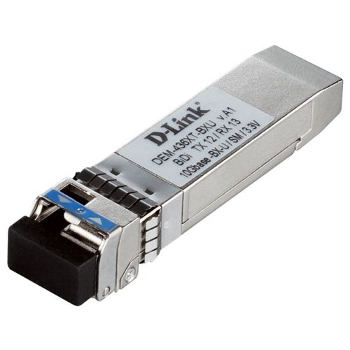 трансиверы оптические 2 шт gateray gr sp10 w3340l d sfp модуль wdm 10g 40 км tx 1330 нм rx 1270 нм lc ddm SFP+ трансивер D-Link DEM-436XT-BXU