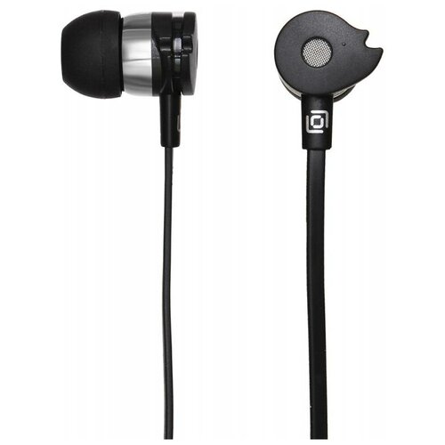 Гарнитура вкладыши Оклик HS-S-210 12м черный проводные в ушной раковине D1B 30900₽