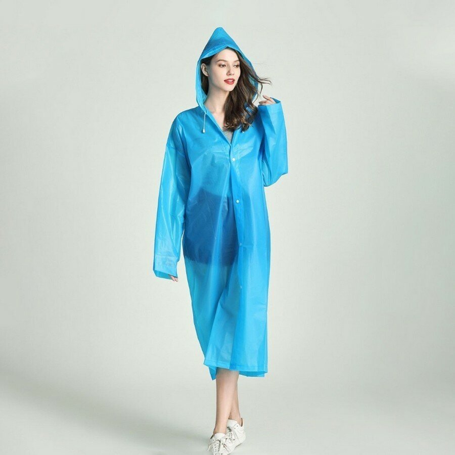 Плащ дождевик НОВЭКС  размер 83 54  синий